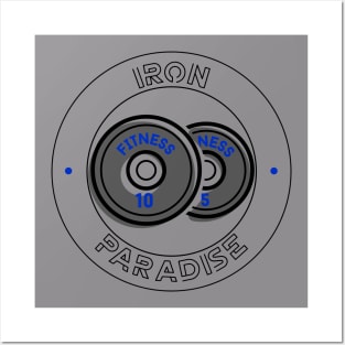 Iron Paradise - T-Shirt Posters and Art